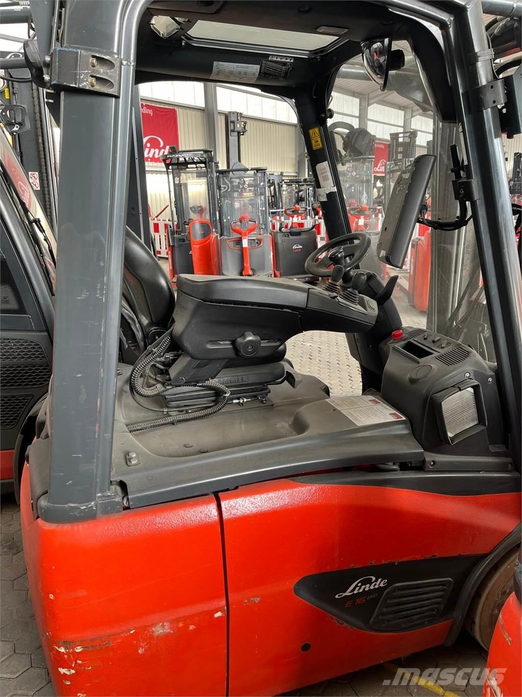 Linde E16C Електрически вилични кари-повдигачи