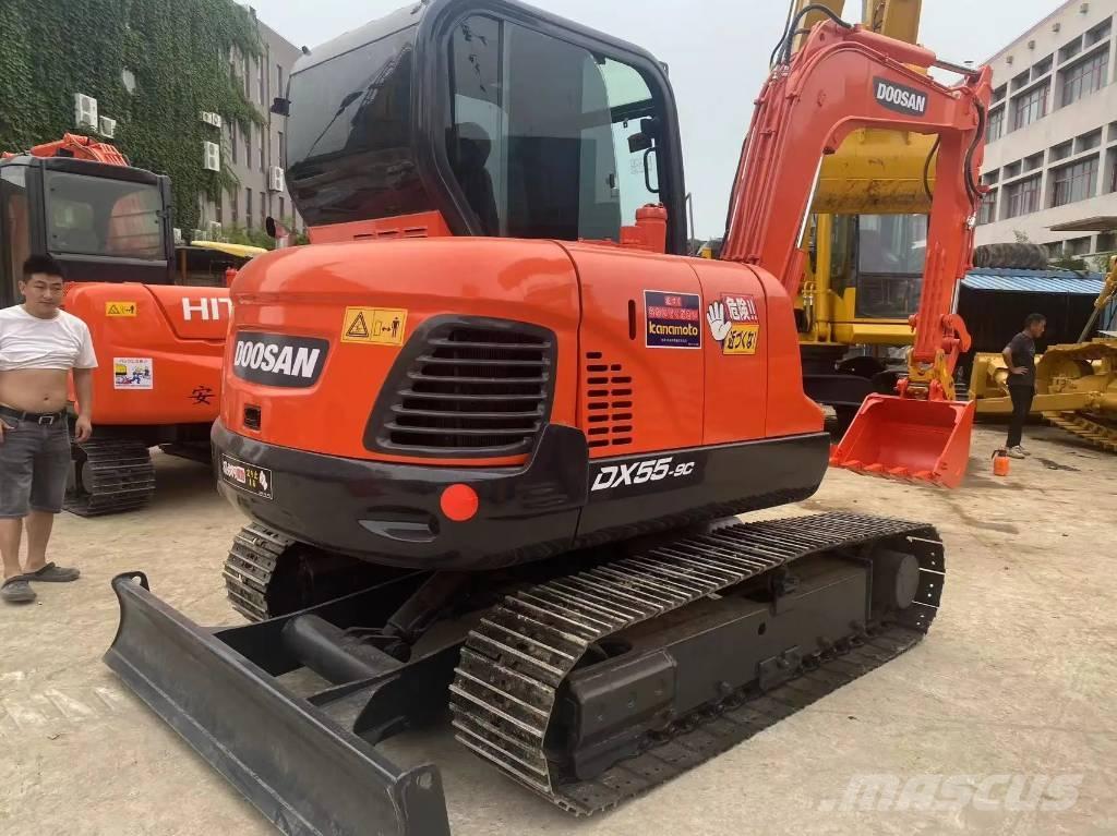 Doosan DX55-9C Мини екскаватори < 7 т