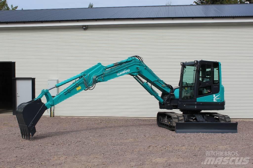 Sunward SWE 90 UF Средни екскаватори 7т - 12т