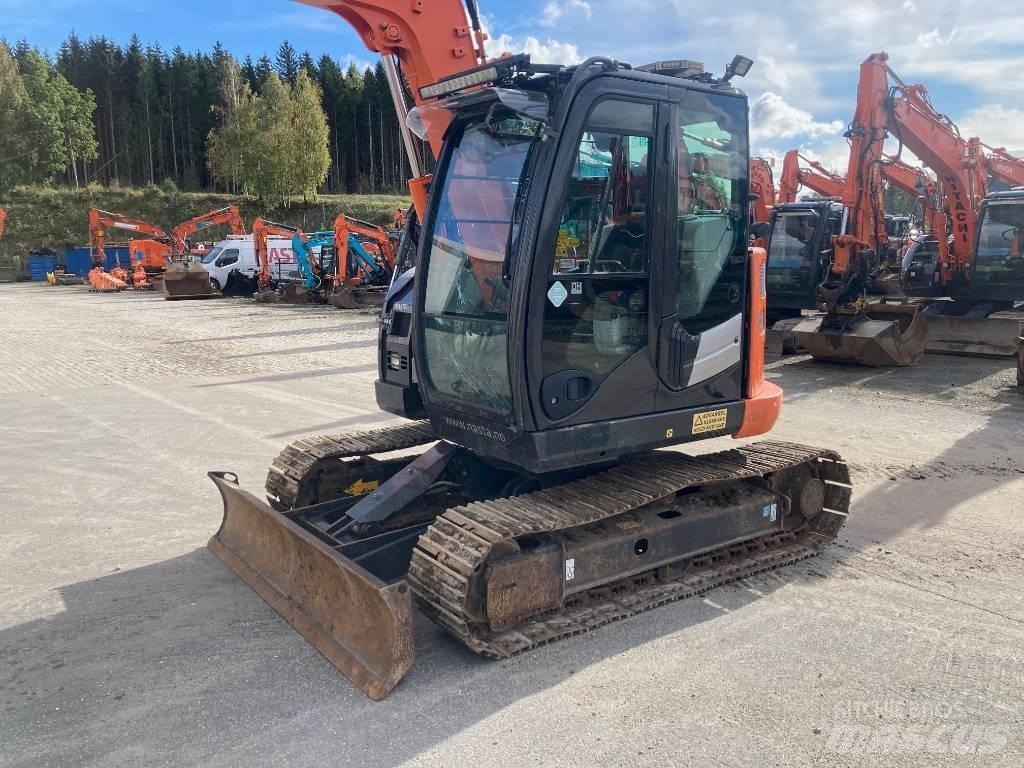 Hitachi ZX 85 US-5 Средни екскаватори 7т - 12т