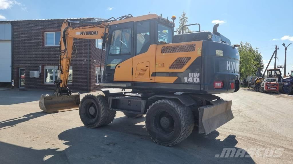 Hyundai HW 140 Колесни екскаватори