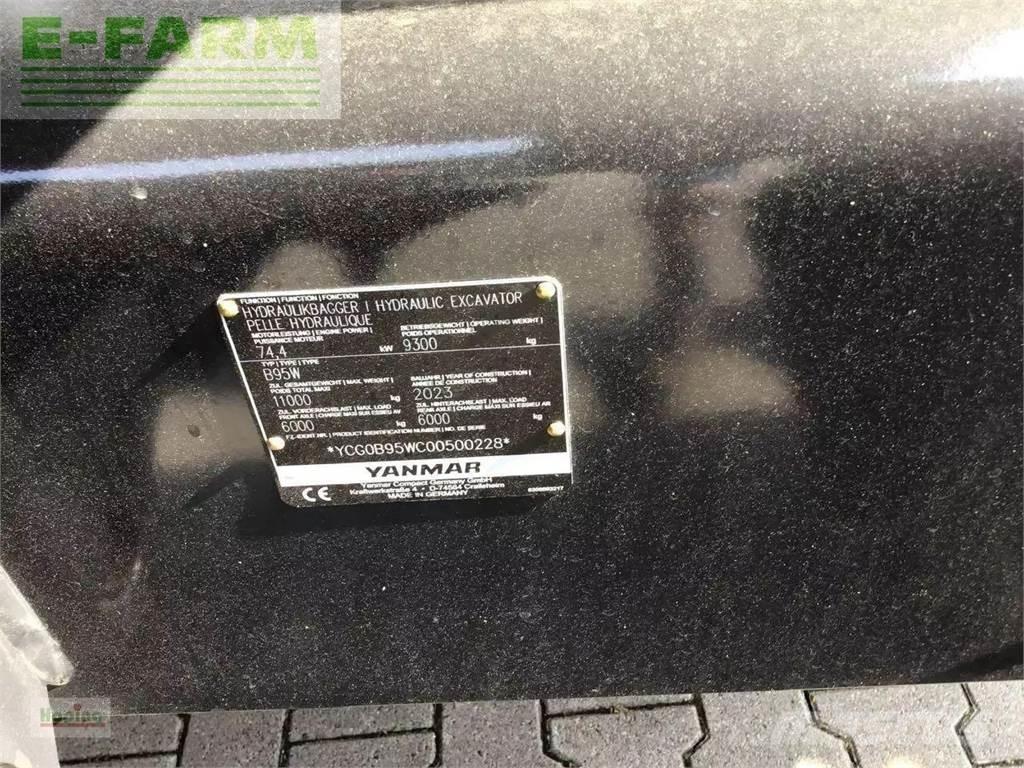 Yanmar b95w/5 Колесни екскаватори