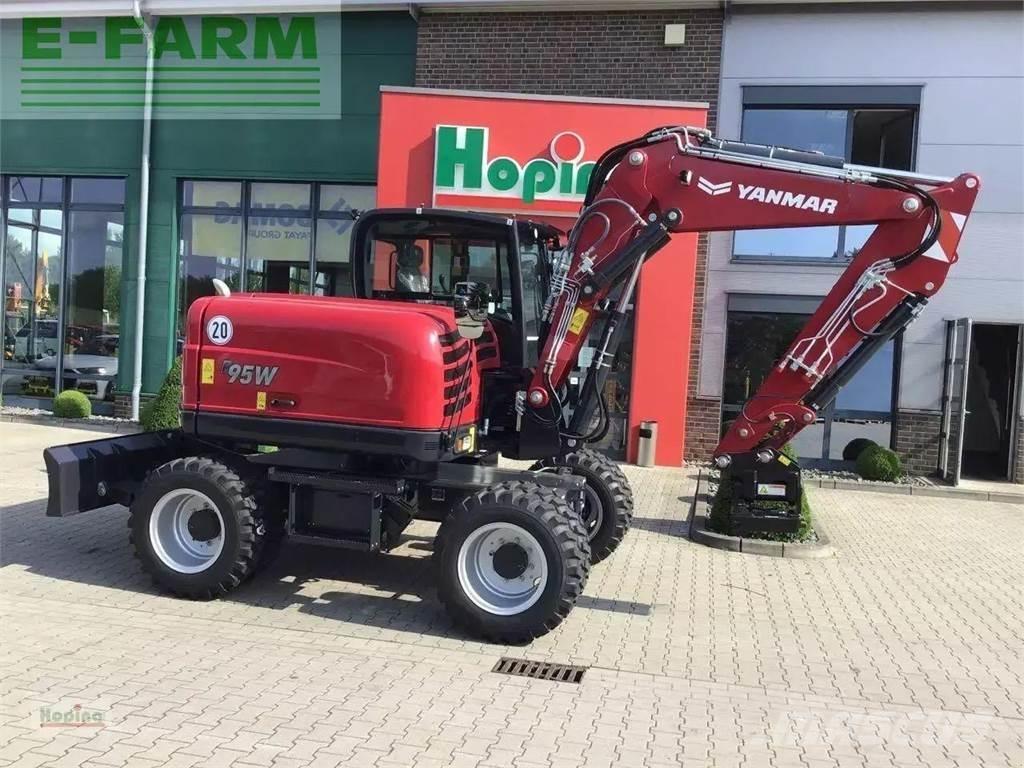 Yanmar b95w/5 Колесни екскаватори