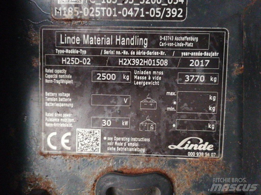 Linde H25D-02 Дизелови камиони