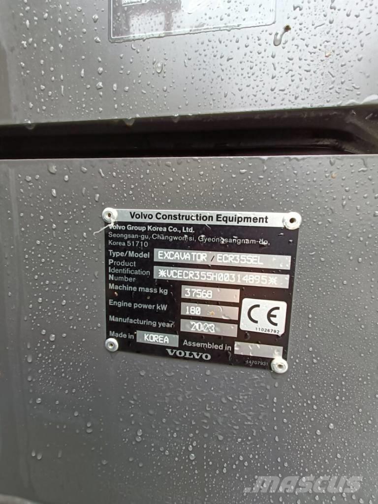 Volvo ECR 355 EL Верижен екскаватор