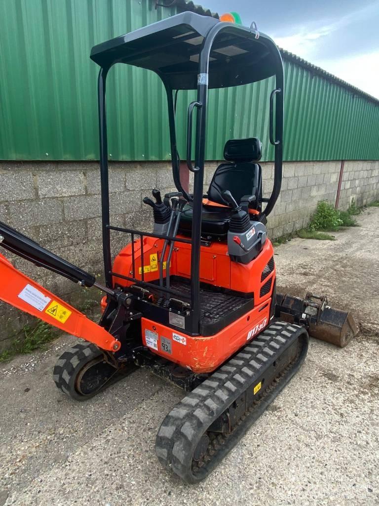 Kubota U 17-3 Мини екскаватори < 7 т