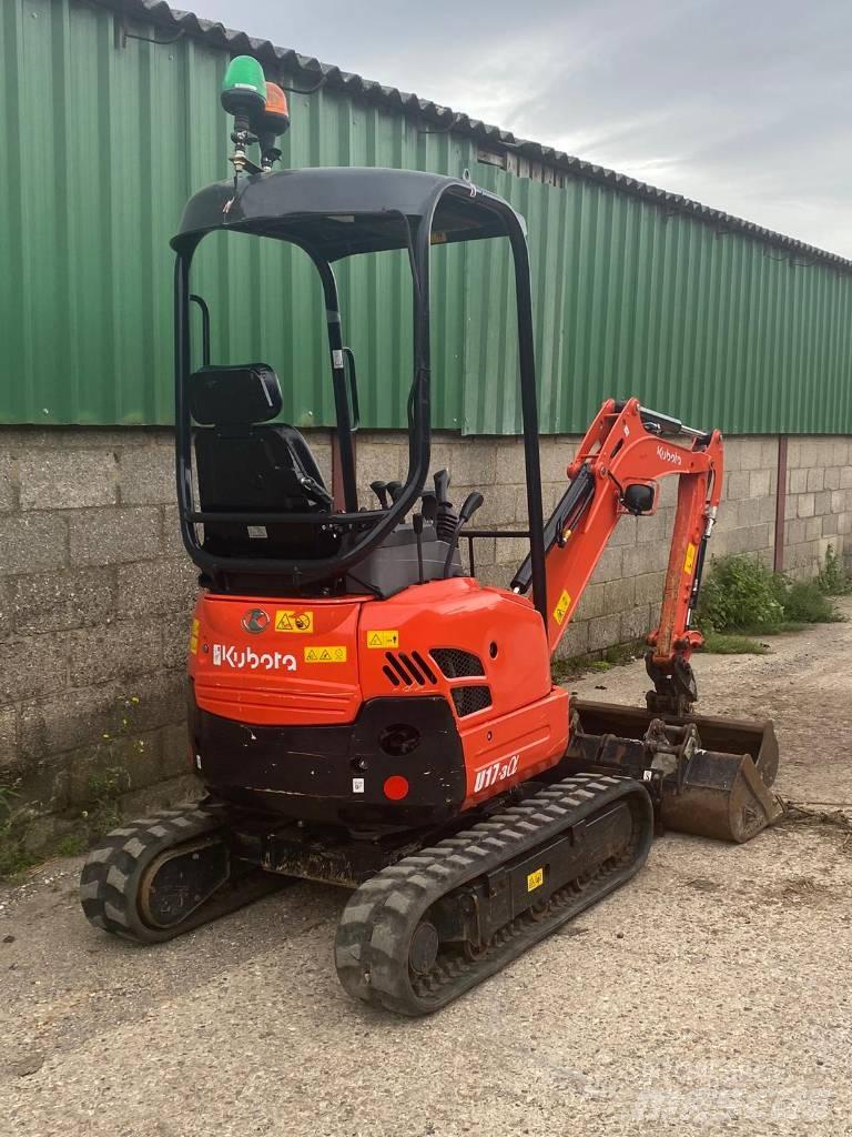 Kubota U 17-3 Мини екскаватори < 7 т
