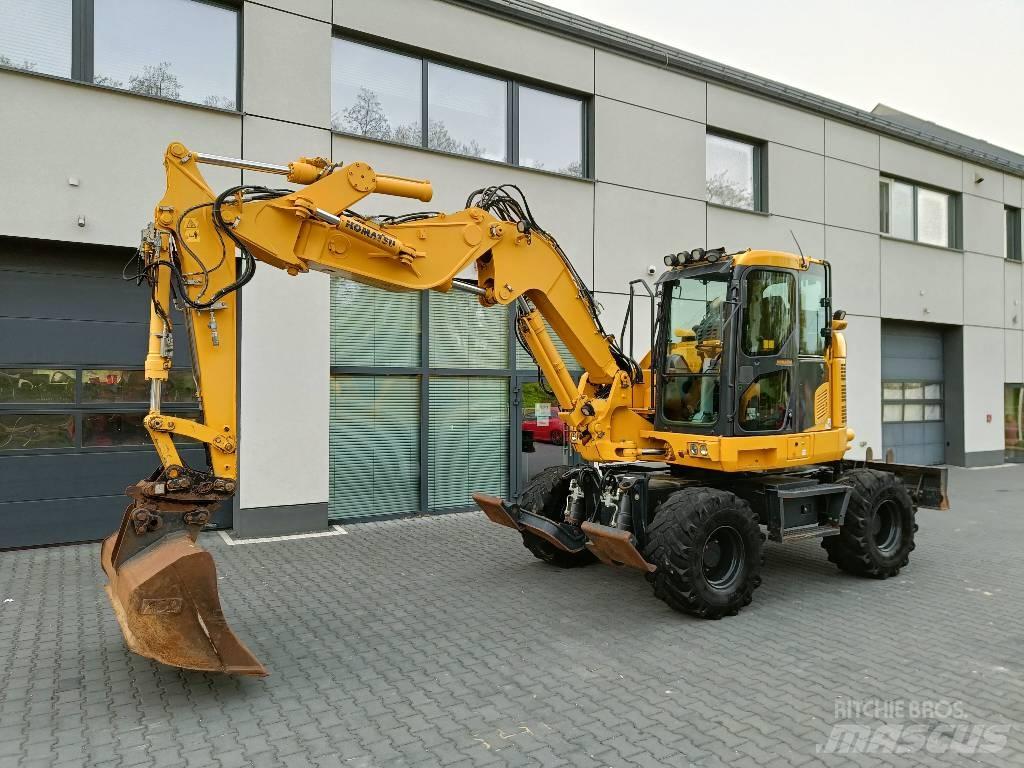 Komatsu PW118 MR-11 Колесни екскаватори