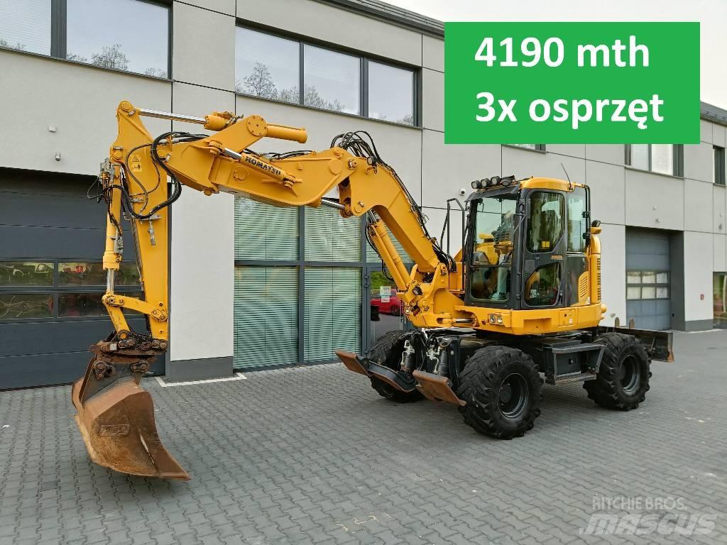 Komatsu PW118 MR-11 Колесни екскаватори