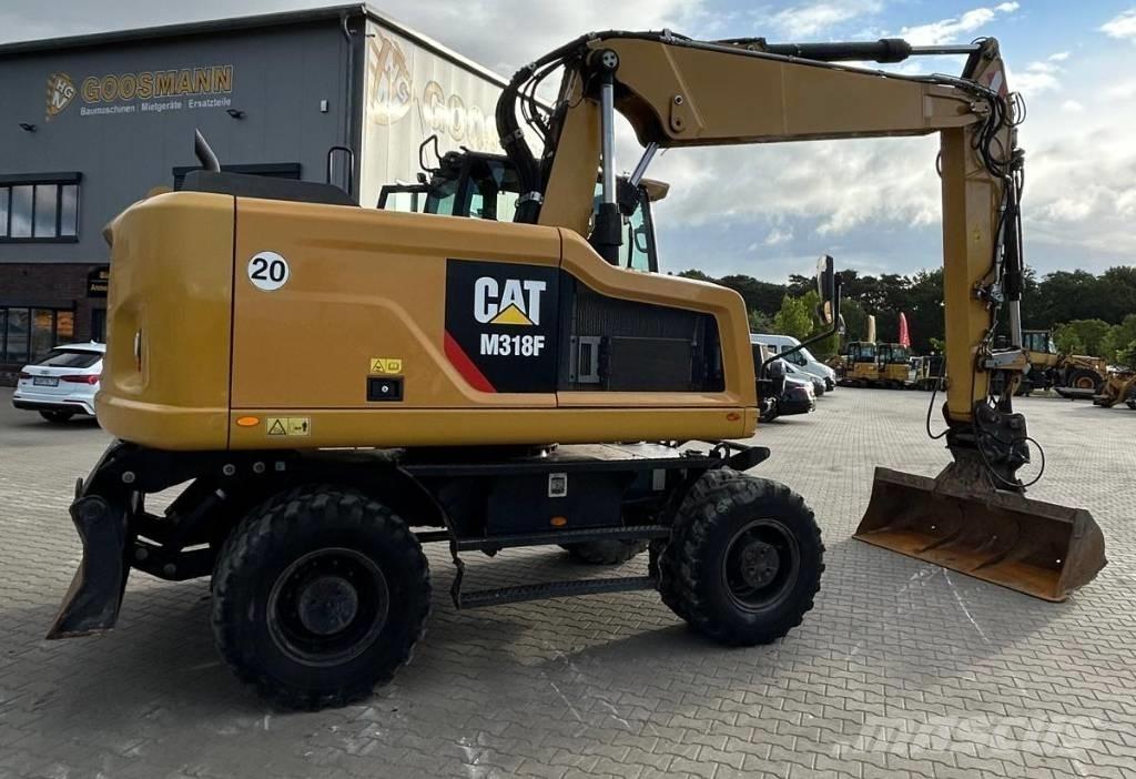 CAT M 318 F Колесни екскаватори