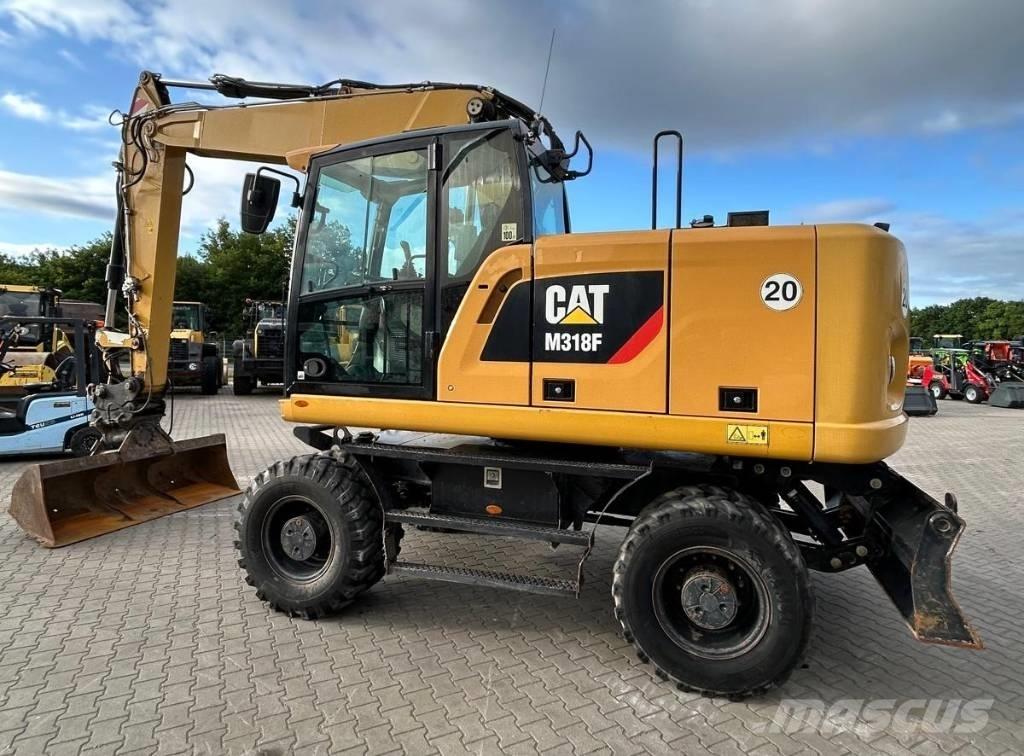 CAT M 318 F Колесни екскаватори