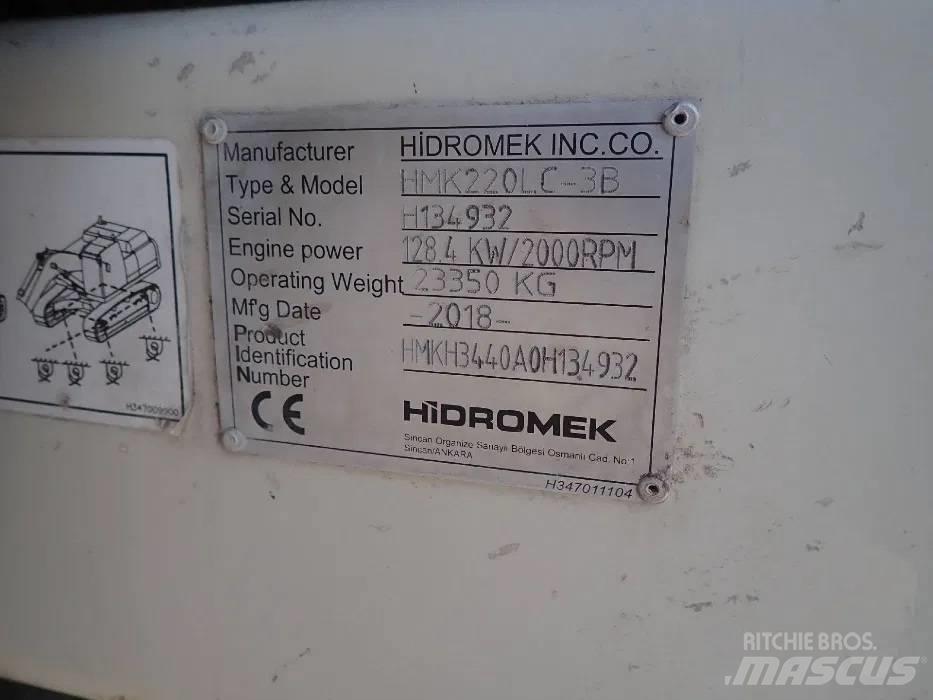 Hidromek HMK 220LC Верижен екскаватор