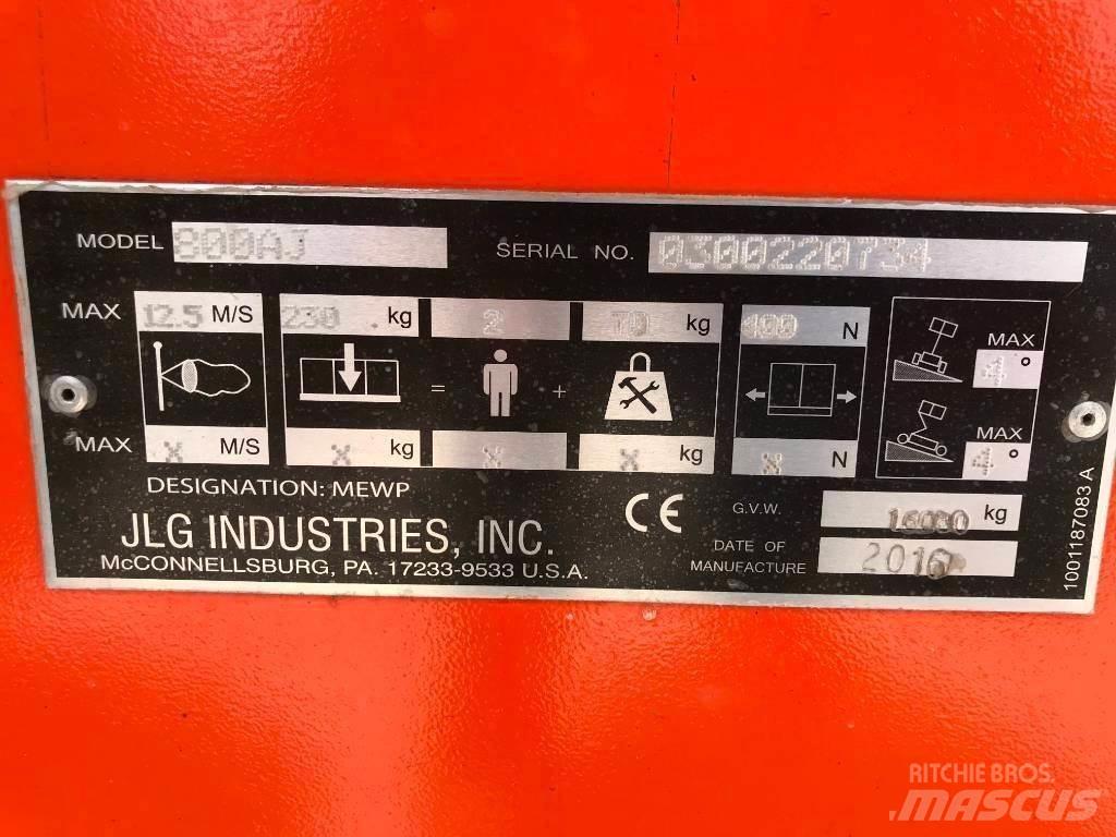 JLG 800 AJ Съчленени стрелови подемници