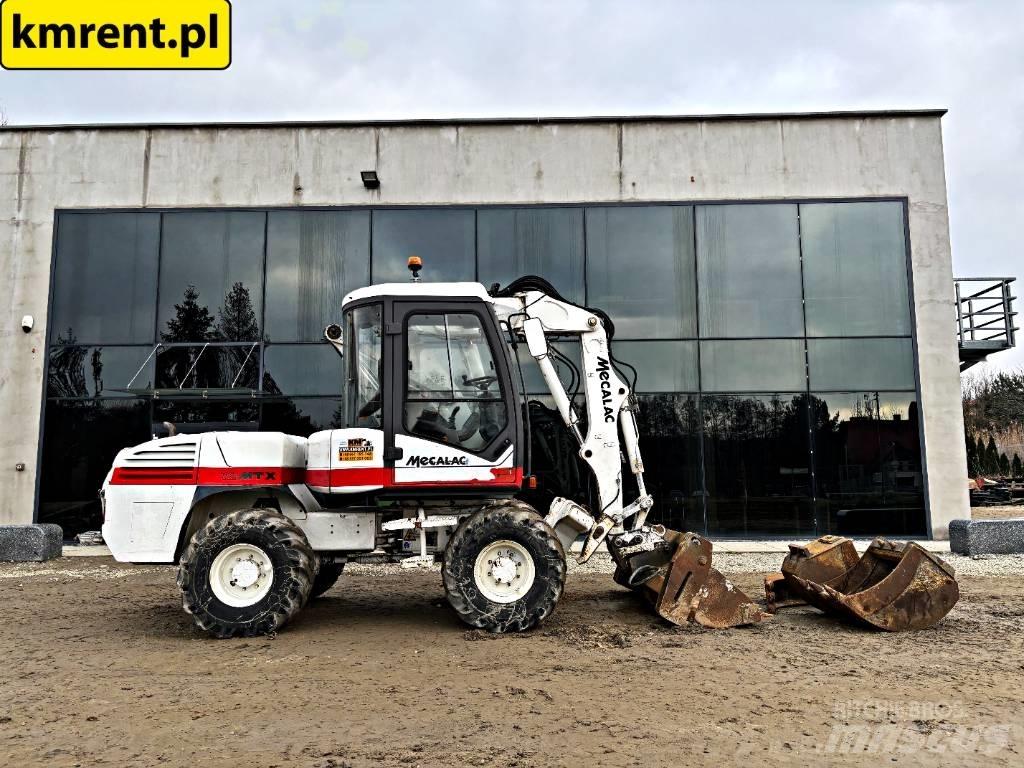 Mecalac 12 M TX Товарач със заден ексватор