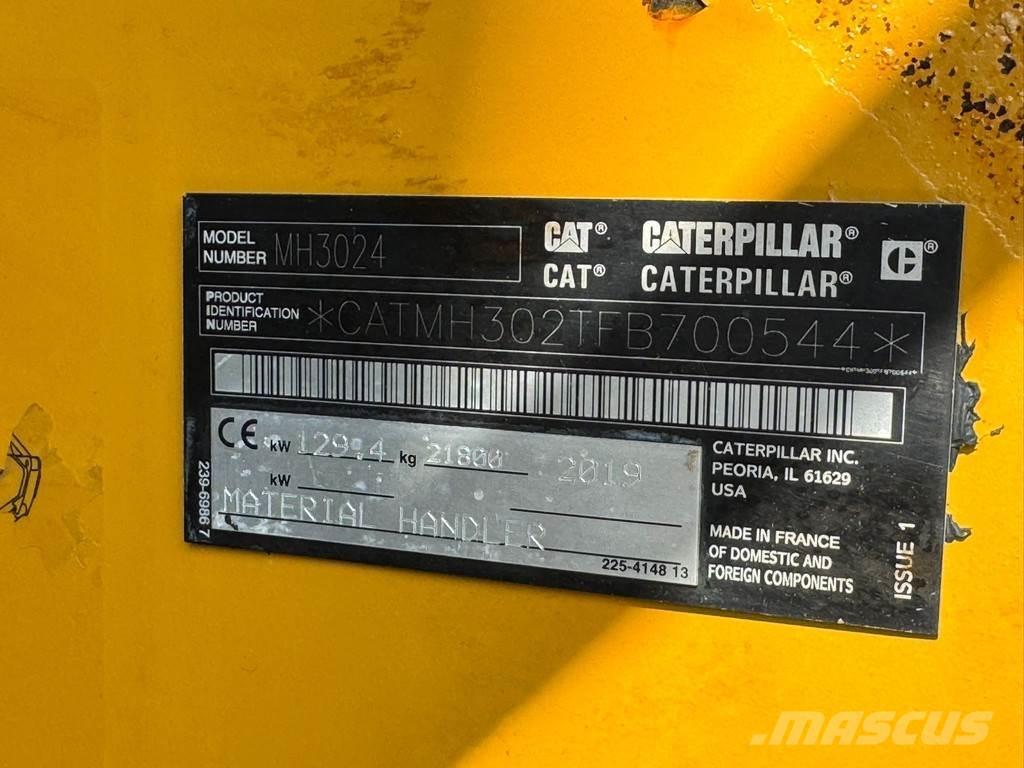 CAT MH3024 Оператори на отпадъци/индустрия
