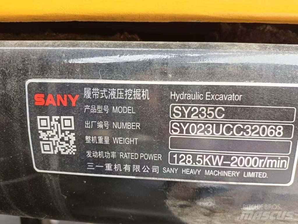 Sany 235C Верижен екскаватор