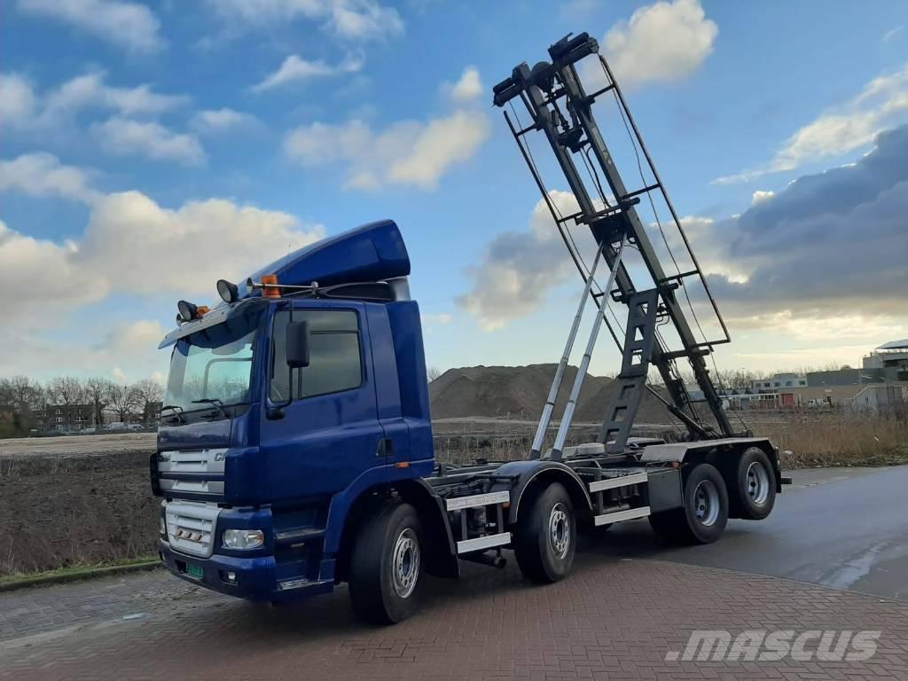 DAF cf85.480 8x2 Камиони с кран с кука