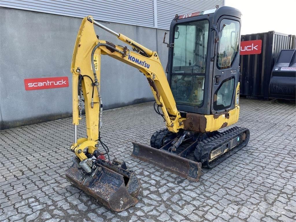 Komatsu PC16R Колесни екскаватори