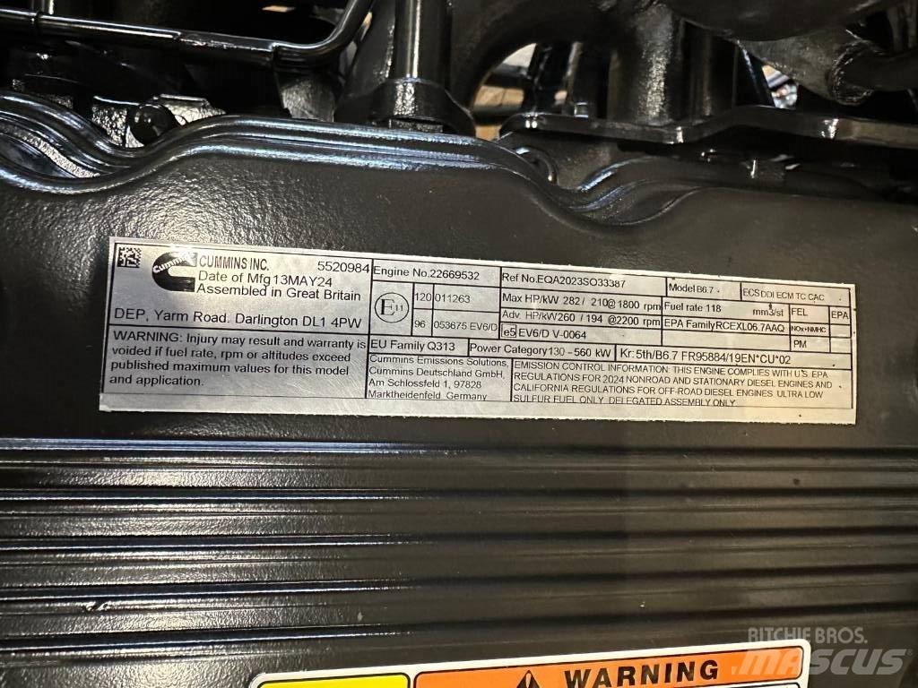 Cummins B6.7 FR95884 Селскостопанство - Други