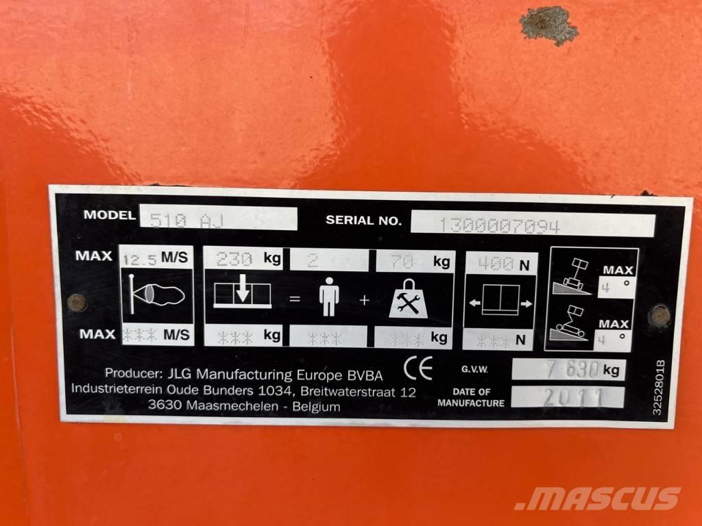 JLG 510 AJ Съчленени стрелови подемници