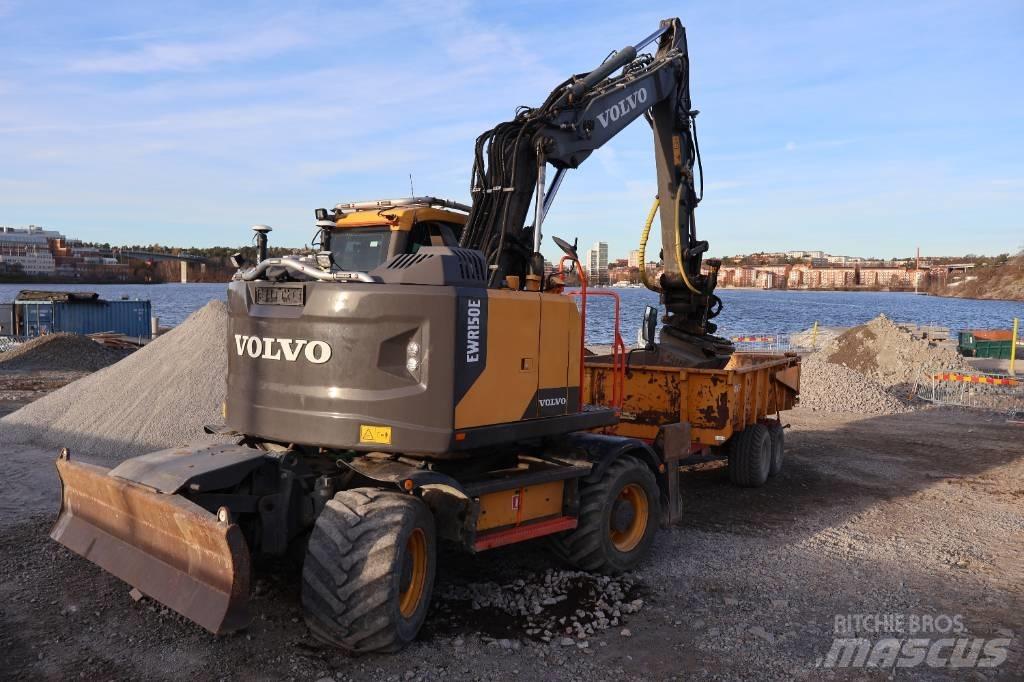 Volvo EWR 150 E Колесни екскаватори