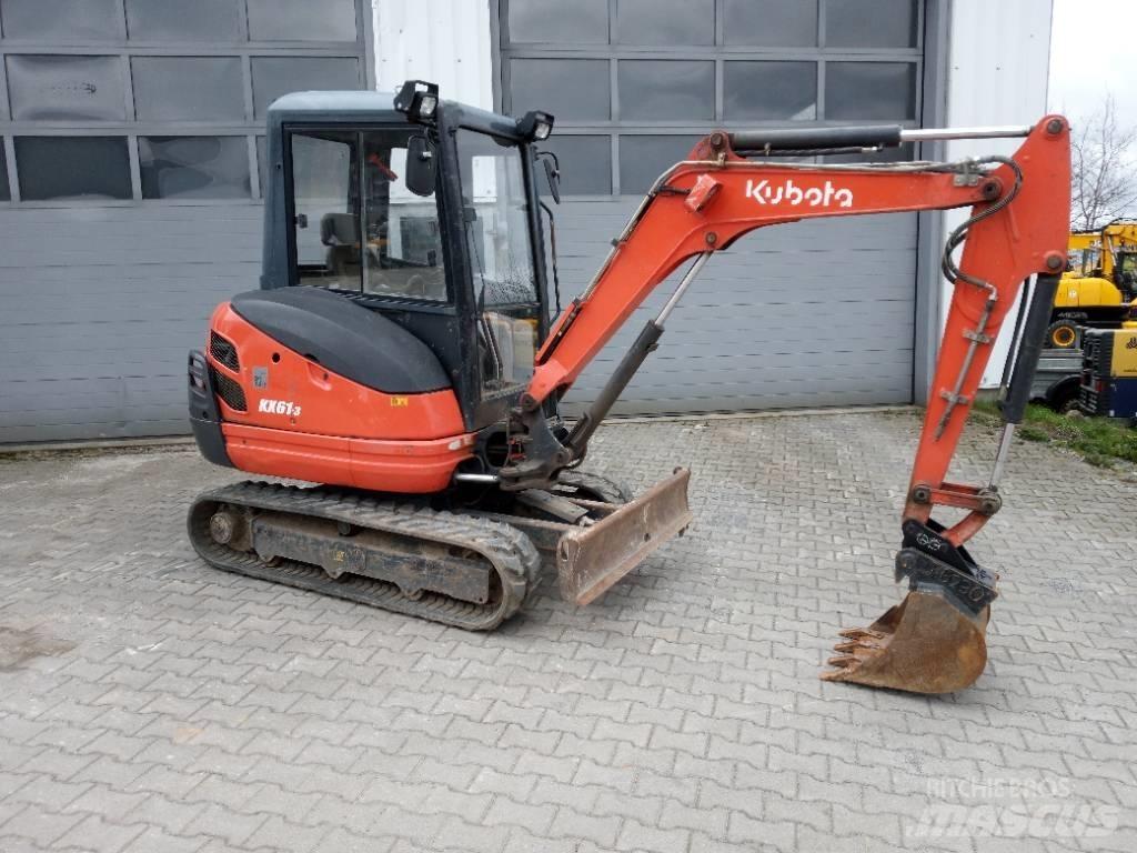 Kubota KX 61-3 Мини екскаватори < 7 т