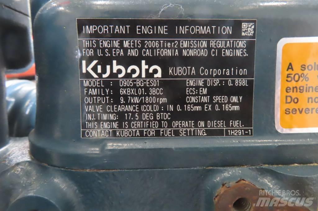 Kubota D905 Двигатели