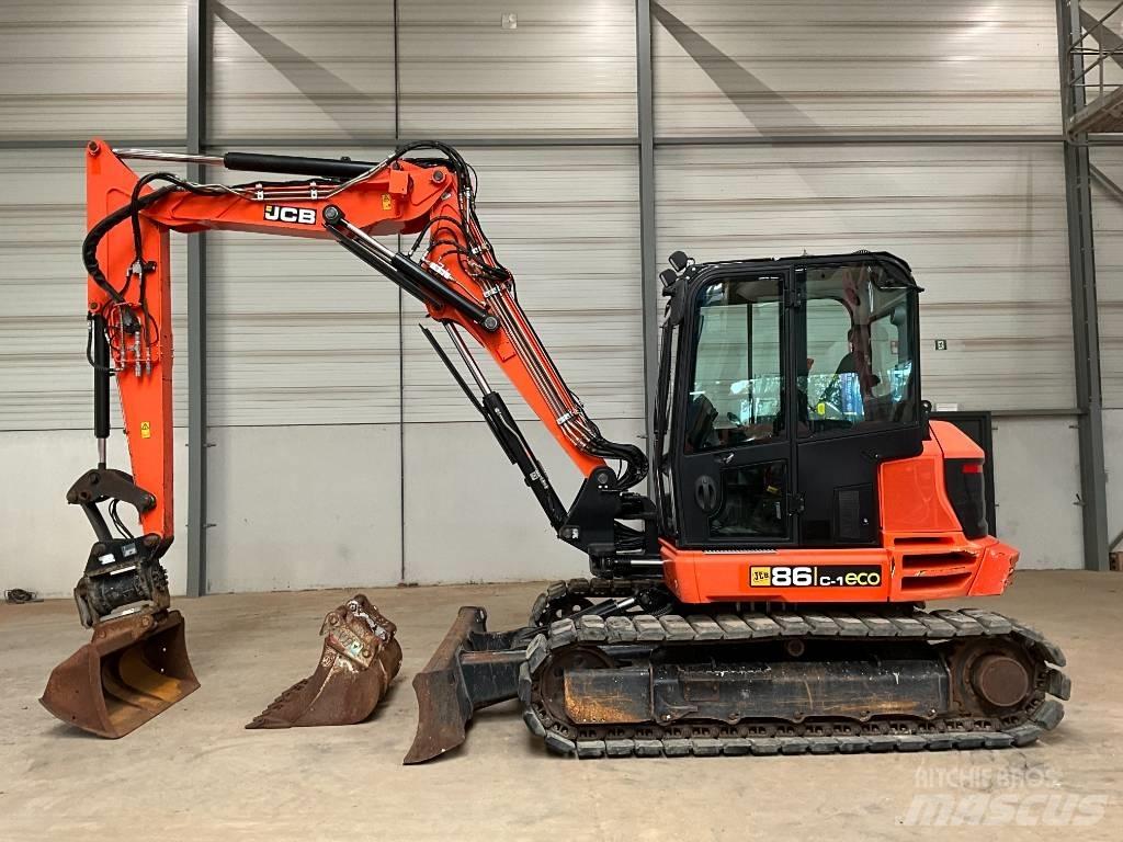 JCB 86 C-1 powertilt Средни екскаватори 7т - 12т
