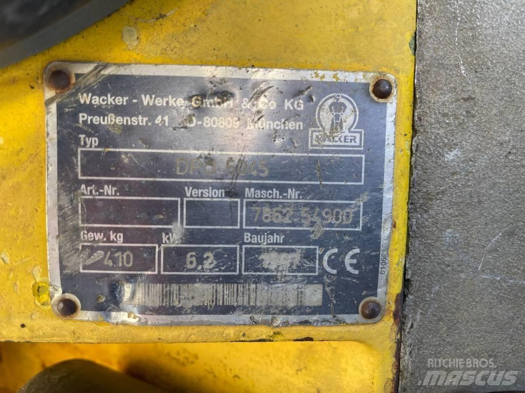 Wacker DPU5045 Уплътнители за плочи
