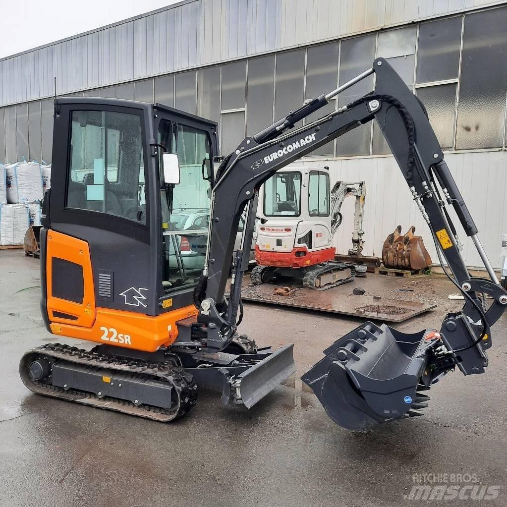 Eurocomach 22 SR Мини екскаватори < 7 т