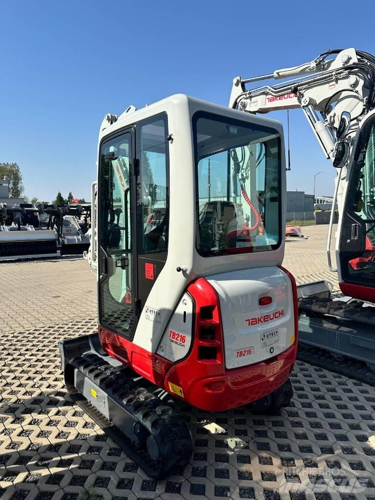 Takeuchi TB216 V0 Мини екскаватори < 7 т