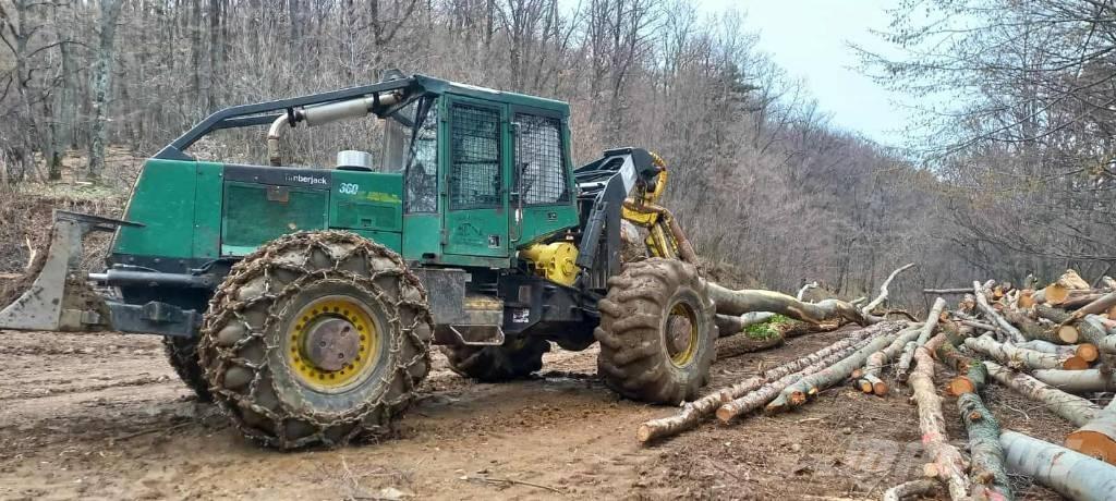 Timberjack 360 Скидери
