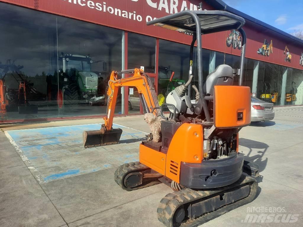 Hitachi ZX19U-5A Мини екскаватори < 7 т