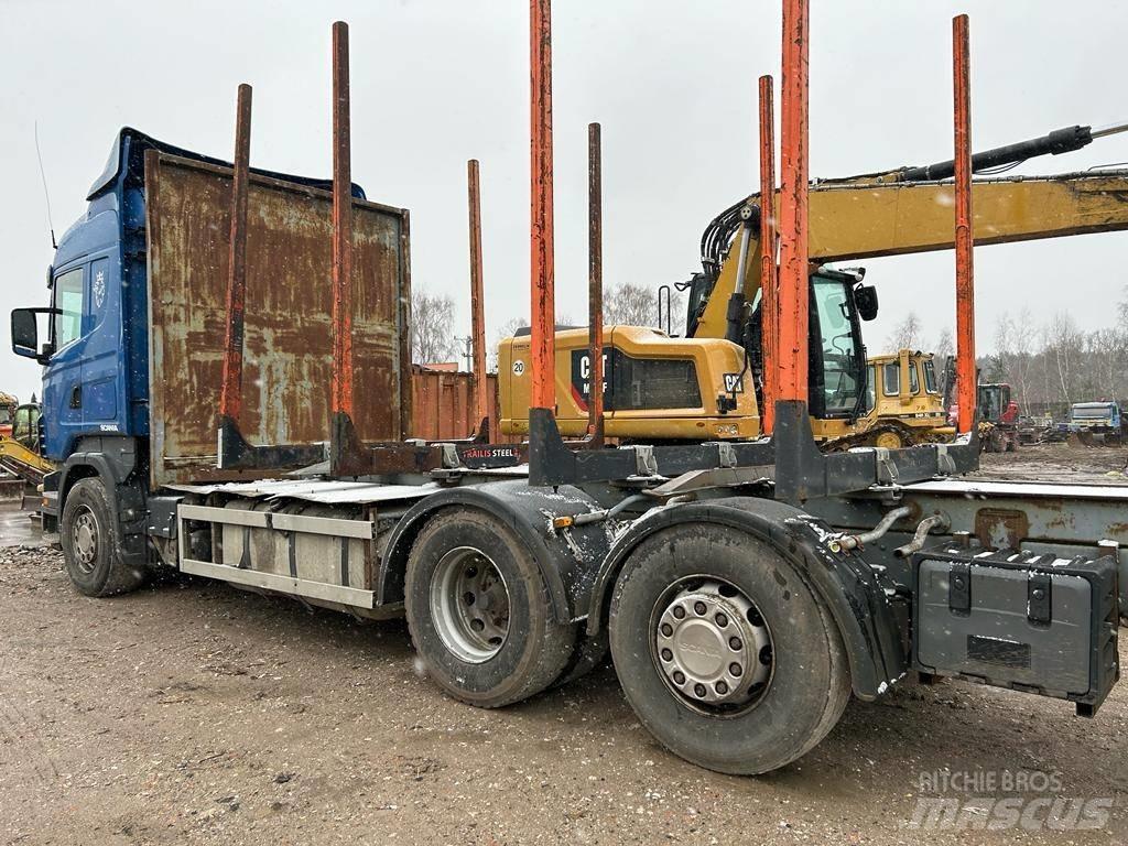 Scania R 420 За превоз на дървени трупи