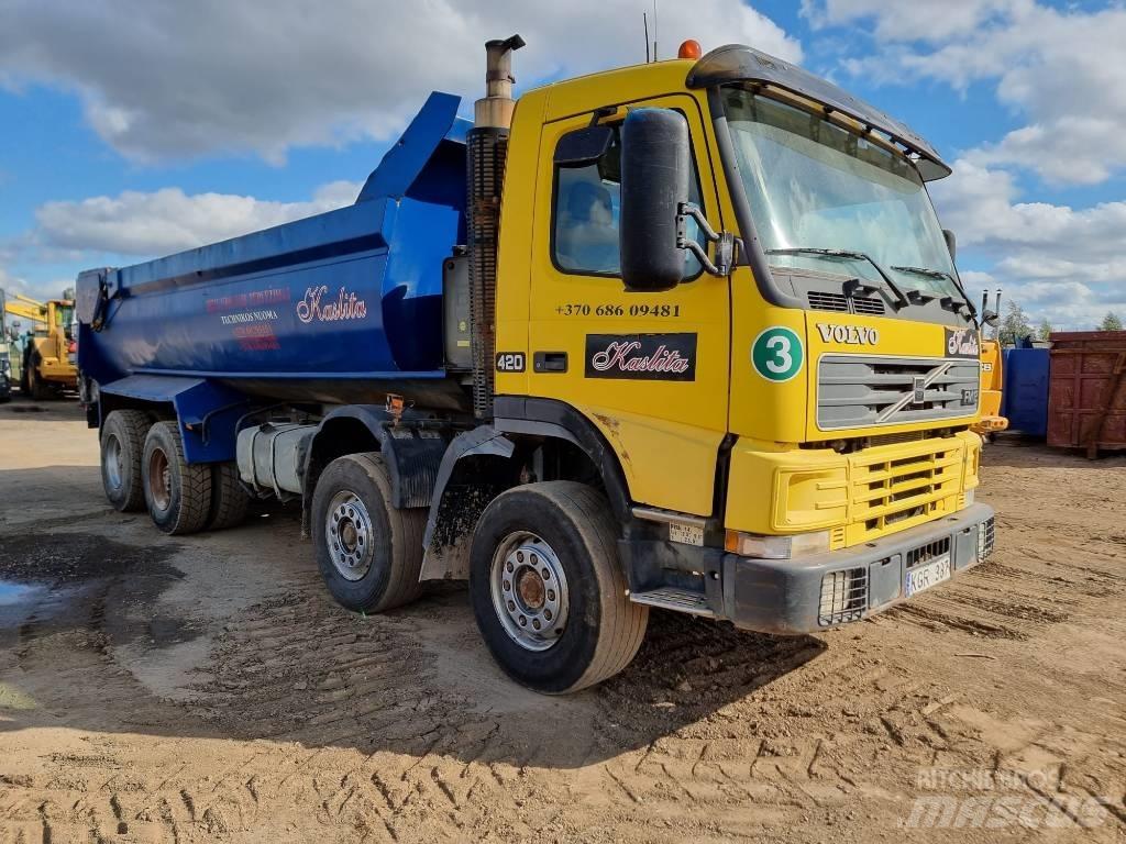 Volvo FM420 Камиони със скипов подемник