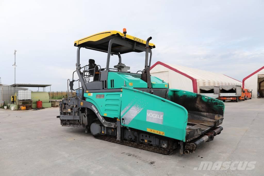 Vögele Super 1800 - 2 Машини за асфалт