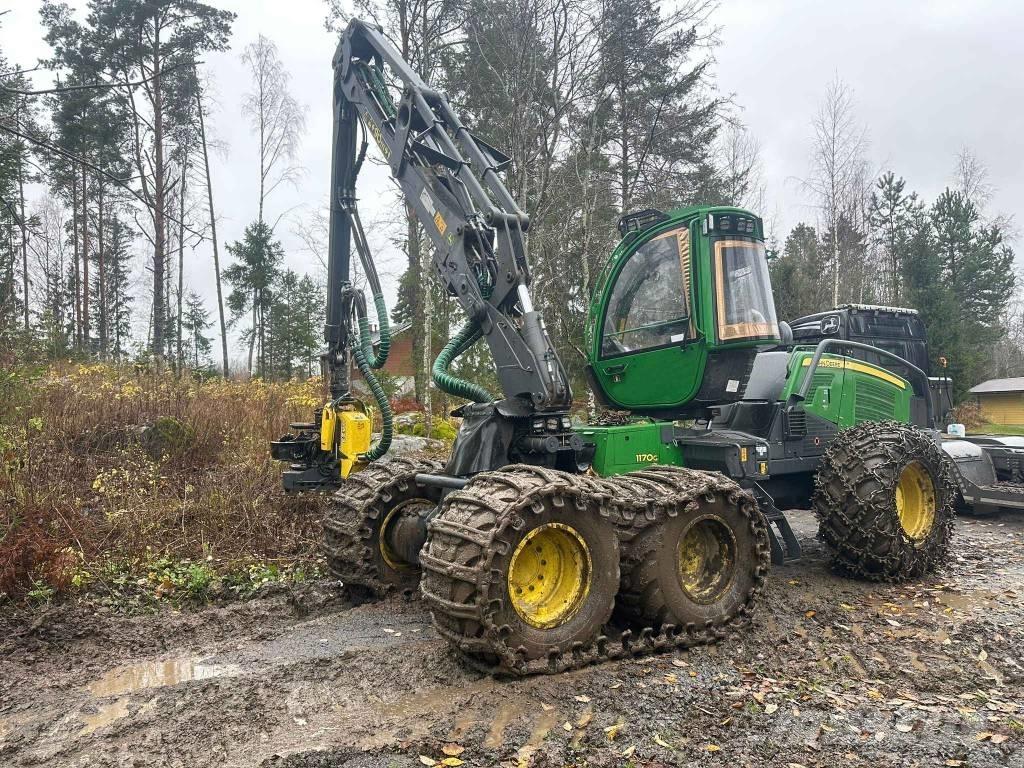 John Deere 1170 G Харвестери