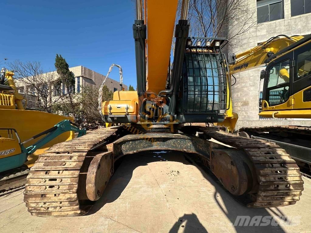 Hyundai Robex 520 VS Верижен екскаватор