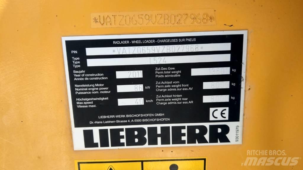 Liebherr L 524 Колесни товарачи
