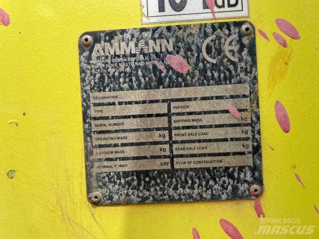 Ammann ARX 26 Двойни барабанни ролки
