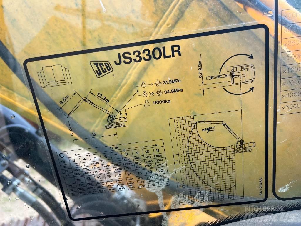 JCB Js 330 lr Екскаватори с дълго рамо