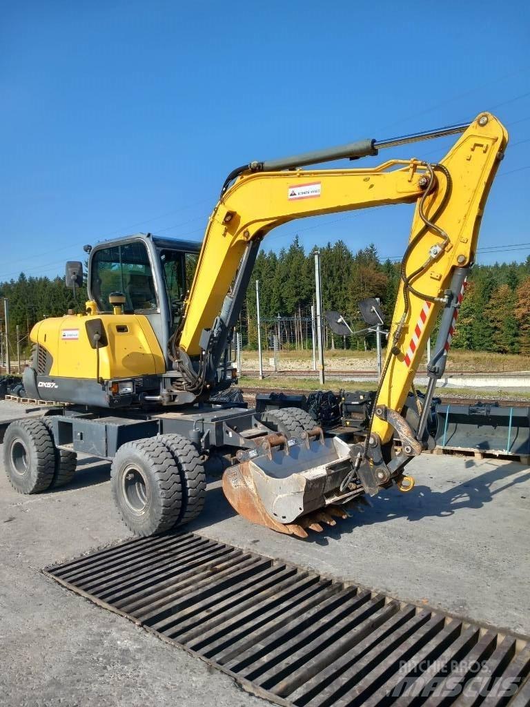 Doosan DX 57 W-5 Колесни екскаватори
