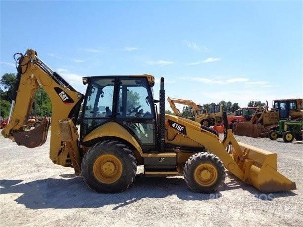 CAT 416 F Товарач със заден ексватор