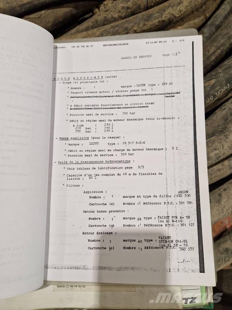 PTC 2313 Хидравлични чукове за набиване