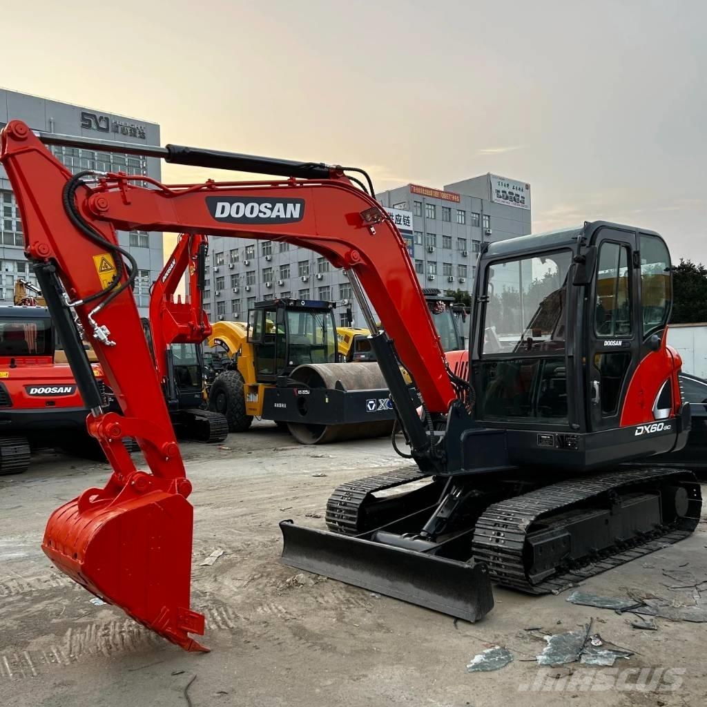 Doosan DX60-9C Мини екскаватори < 7 т