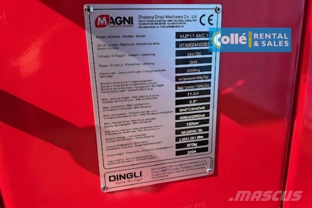 Magni MJP 11.5 | 2024 Съчленени стрелови подемници