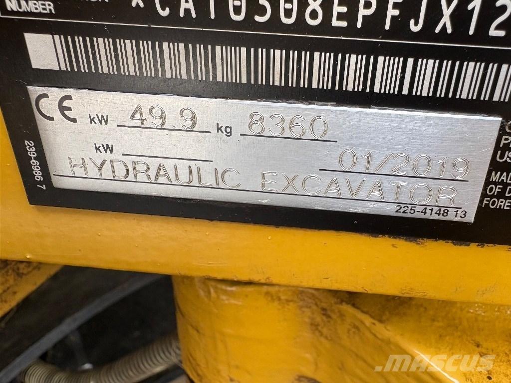 CAT 308 E 2 CR Средни екскаватори 7т - 12т