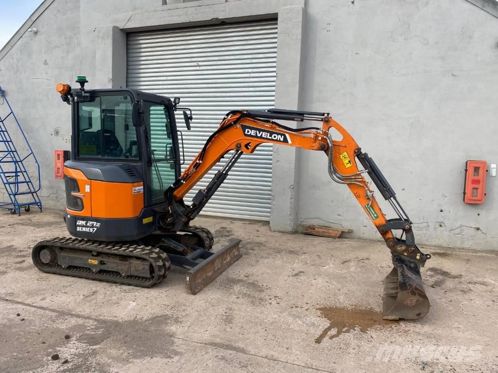 Develon DX 27 Z-7 Мини екскаватори < 7 т