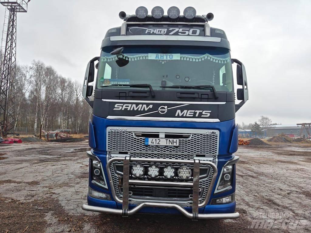 Volvo FH 16 750 За превоз на дървени трупи