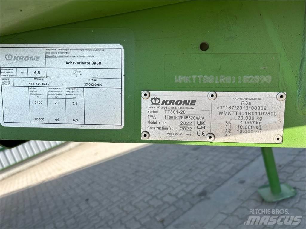 Krone GX 440 Подемна и полагаща техника